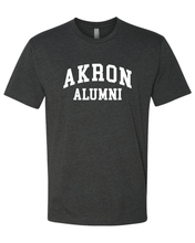 Load image into Gallery viewer, University of Akron Alumni Soft Exclusive T-Shirt - Charcoal