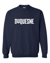 Load image into Gallery viewer, Vintage Duquesne Dukes Crewneck Sweatshirt - Navy