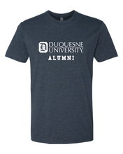 Load image into Gallery viewer, Duquesne University Alumni Soft Exclusive T-Shirt - Midnight Navy