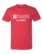 Load image into Gallery viewer, Duquesne University Alumni Soft Exclusive T-Shirt - Red