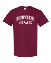 Load image into Gallery viewer, Lafayette Leopards Paw T-Shirt - Maroon
