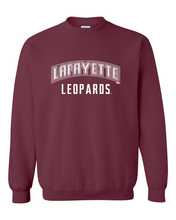 Load image into Gallery viewer, Lafayette Leopards Paw Crewneck Sweatshirt - Maroon