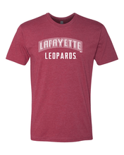 Load image into Gallery viewer, Lafayette Leopards Paw Soft Exclusive T-Shirt - Cardinal