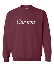 Load image into Gallery viewer, Lafayette College Cur Non Crewneck Sweatshirt - Maroon