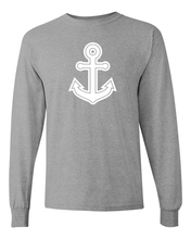 Load image into Gallery viewer, Mercyhurst University Anchor Long Sleeve T-Shirt - Sport Grey