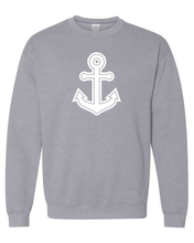 Load image into Gallery viewer, Mercyhurst University Anchor Crewneck Sweatshirt - Sport Grey