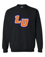 Load image into Gallery viewer, Lincoln University LU Crewneck Sweatshirt - Black