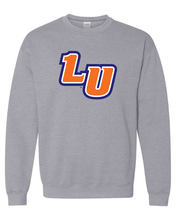 Load image into Gallery viewer, Lincoln University LU Crewneck Sweatshirt - Sport Grey