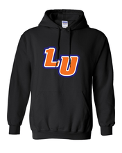 Load image into Gallery viewer, Lincoln University LU Hooded Sweatshirt - Black