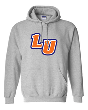 Load image into Gallery viewer, Lincoln University LU Hooded Sweatshirt - Sport Grey