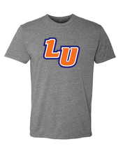 Load image into Gallery viewer, Lincoln University LU Soft Exclusive T-Shirt - Dark Heather Gray