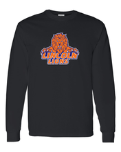 Load image into Gallery viewer, Lincoln University Full Color Long Sleeve T-Shirt - Black