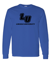 Load image into Gallery viewer, Lincoln 1 Color LU Long Sleeve T-Shirt - Royal