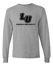 Load image into Gallery viewer, Lincoln 1 Color LU Long Sleeve T-Shirt - Sport Grey