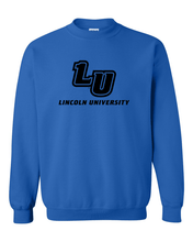Load image into Gallery viewer, Lincoln 1 Color LU Crewneck Sweatshirt - Royal