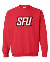 Load image into Gallery viewer, Saint Francis SFU Full Color Crewneck Sweatshirt - Red
