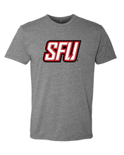 Load image into Gallery viewer, Saint Francis SFU Full Color Soft Exclusive T-Shirt - Dark Heather Gray