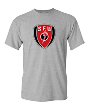 Load image into Gallery viewer, Saint Francis SFU Shield T-Shirt - Sport Grey