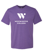 Load image into Gallery viewer, Westminster College 1 Color Soft Exclusive T-Shirt - Purple Rush