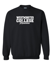 Load image into Gallery viewer, Westminster College Alumni Crewneck Sweatshirt - Black