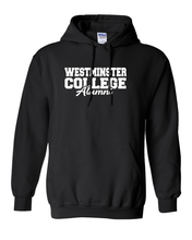 Load image into Gallery viewer, Westminster College Alumni Hooded Sweatshirt - Black