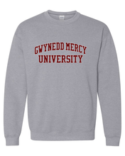 Load image into Gallery viewer, Gwynedd Mercy University Crewneck Sweatshirt - Sport Grey