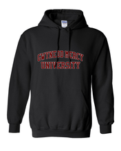 Load image into Gallery viewer, Gwynedd Mercy University Hooded Sweatshirt - Black