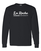 Load image into Gallery viewer, Vintage La Roche University Long Sleeve T-Shirt - Black