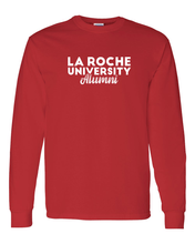 Load image into Gallery viewer, La Roche University Alumni Long Sleeve T-Shirt - Red
