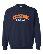 Load image into Gallery viewer, Keystone College Alumni Crewneck Sweatshirt - Navy