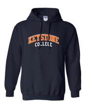 Load image into Gallery viewer, Keystone College Alumni Hooded Sweatshirt - Navy