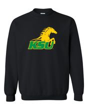 Load image into Gallery viewer, Kentucky State KSU Crewneck Sweatshirt - Black