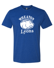 Load image into Gallery viewer, Wheaton College Lyons Soft Exclusive T-Shirt - Royal