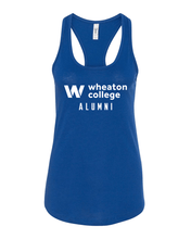 Load image into Gallery viewer, Wheaton College Alumni Ladies Tank Top - Royal