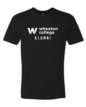 Load image into Gallery viewer, Wheaton College Alumni Soft Exclusive T-Shirt - Black