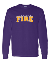 Load image into Gallery viewer, Prairie Fire Knox College Long Sleeve T-Shirt - Purple