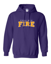 Load image into Gallery viewer, Prairie Fire Knox College Hooded Sweatshirt - Purple