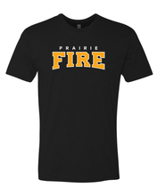 Load image into Gallery viewer, Prairie Fire Knox College Soft Exclusive T-Shirt - Black