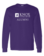 Load image into Gallery viewer, Knox College Alumni Long Sleeve T-Shirt - Purple