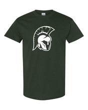 Load image into Gallery viewer, Illinois Wesleyan Titan Head T-Shirt - Forest Green