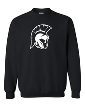 Load image into Gallery viewer, Illinois Wesleyan Titan Head Crewneck Sweatshirt - Black