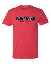 Load image into Gallery viewer, King's College Monarchs Soft Exclusive T-Shirt - Red