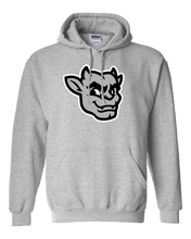 Load image into Gallery viewer, Bradley University Kaboom Full Color Hooded Sweatshirt - Sport Grey
