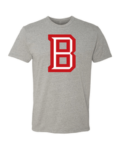 Load image into Gallery viewer, Bradley University B Soft Exclusive T-Shirt - Dark Heather Gray