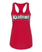Load image into Gallery viewer, Bradley University Kaboom Ladies Tank Top - Red