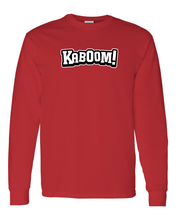 Load image into Gallery viewer, Bradley University Kaboom Long Sleeve T-Shirt - Red