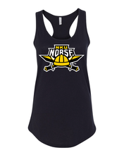 Load image into Gallery viewer, Northern Kentucky NKU Norse Ladies Tank Top - Black
