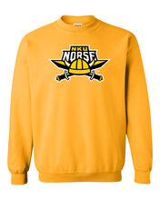 Load image into Gallery viewer, Northern Kentucky NKU Norse Crewneck Sweatshirt - Gold