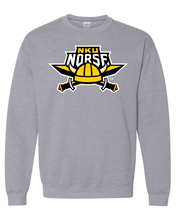 Load image into Gallery viewer, Northern Kentucky NKU Norse Crewneck Sweatshirt - Sport Grey