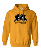 Load image into Gallery viewer, Morehead State University M Hooded Sweatshirt - Gold
